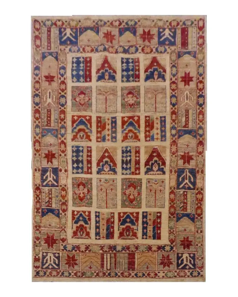 One Of The Kind Pakistani Hand-Knotted Rug 8'10" x 11'7"